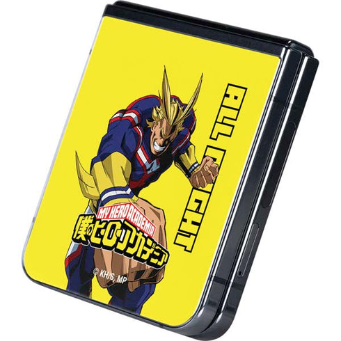 My Hero Academia All Might Season 5 Galaxy Z Flip5 5G Skin